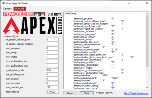 Как установить videoconfig в apex legends